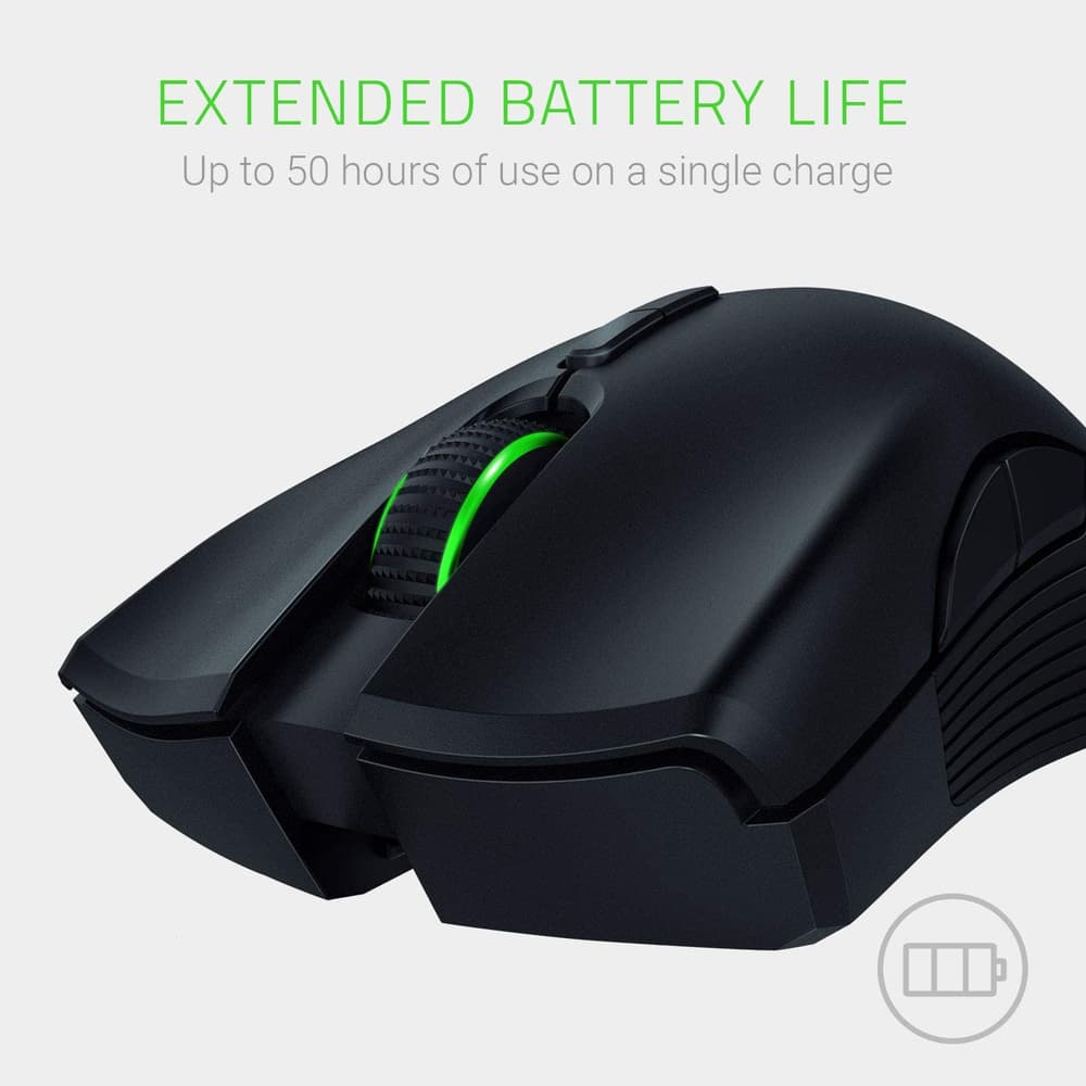 Razer Mamba Wireless Gaming Mouse 50 Hour Battery Life - Modern Electronics
