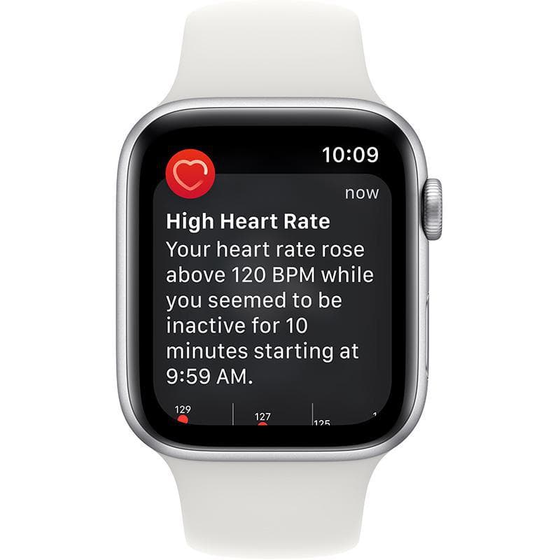 ابل واتش SE2,GPS 40mm, الومنيوم فضي أبيض - Modern Electronics