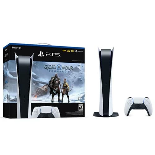 PlayStation 5 | Digital + God Of War Game Voucher PS5 - Modern Electronics