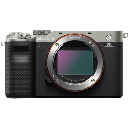 كاميرا سوني ألفا 7C | إطار كامل مدمج | بدون مرآة | 24.2 ميجابكسل | فضي - Modern Electronics