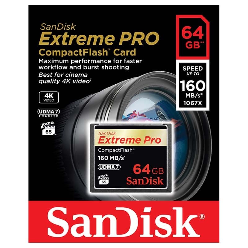 SanDisk Extreme Pro CF 160MB/s 64 GB - Modern Electronics