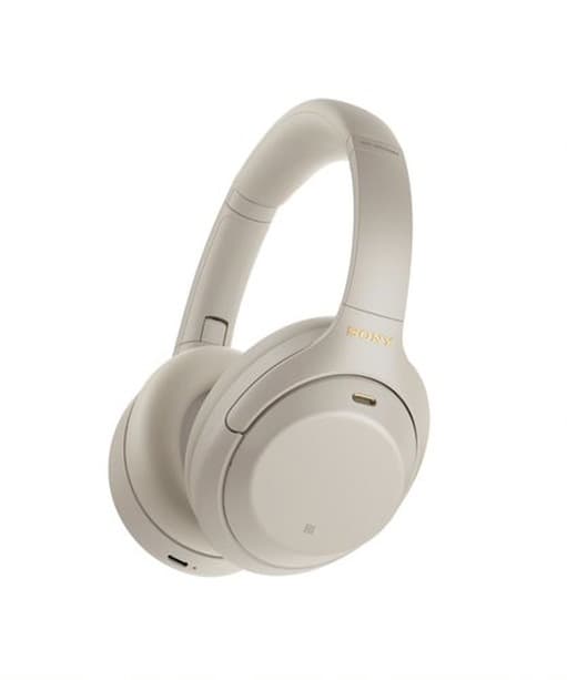 SONY WH-1000XM4 Wireless Noise Cancelling Headphone Bluetooth Silver  - Modern Electronics