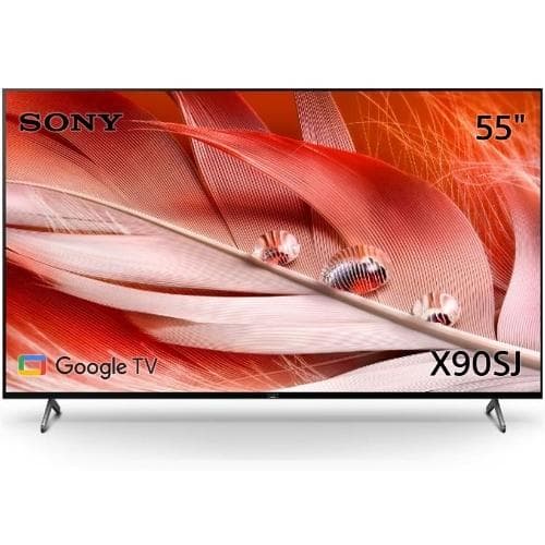 سوني X90SJ تلفزيون ذكي 55 بوصة BRAVIA XR  (HDR) نطاق ديناميكي عالي 4K وضوح عال فائق (Google TV) اطار فضي  - Modern Electronics