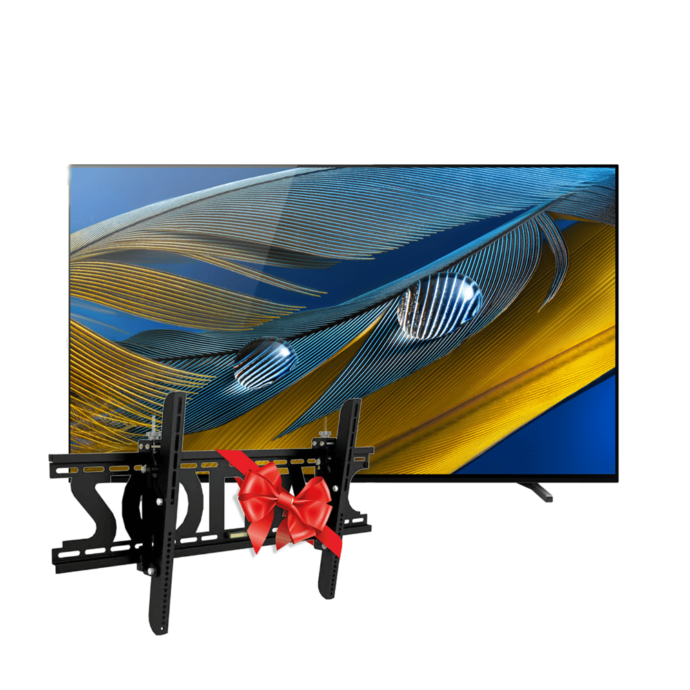 سوني تلفزيون ذكي 55 بوصة | معالج BRAVIA XR | ‏MASTER Series | ‏OLED | ‏4K بوضوح عال فائق | نطاق ديناميكي عالٍ (HDR) | (Google TV)|XR-55A80J - Modern Electronics