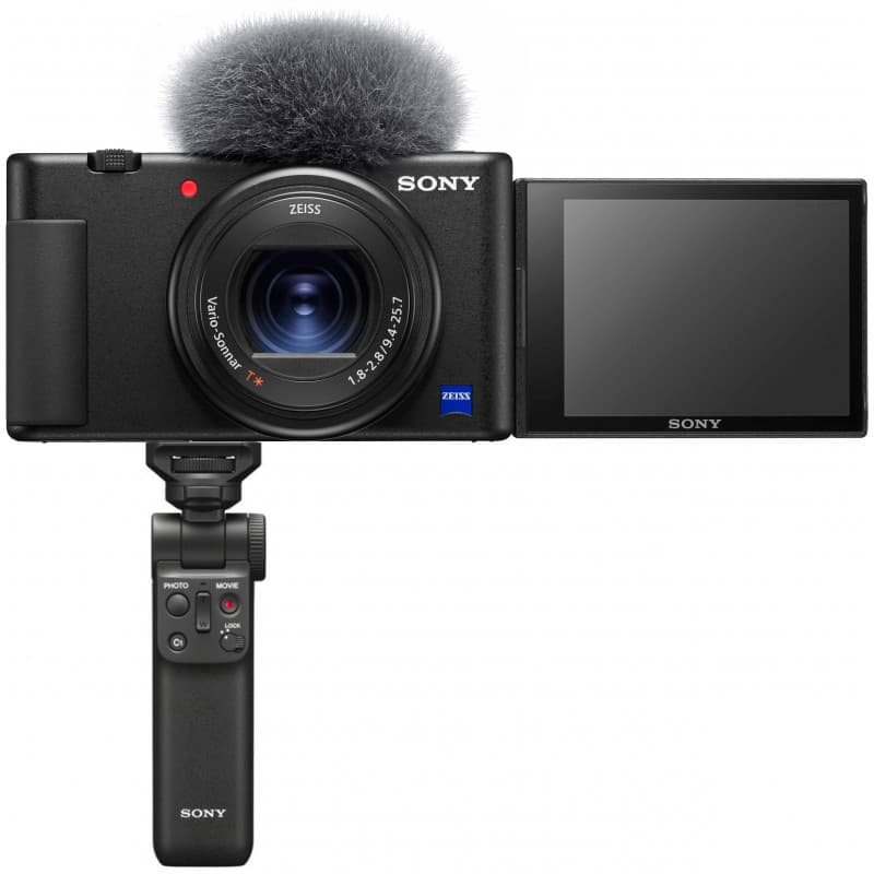 كاميرا سوني ZV-1 فيديو + مقبض تصوير بلوتوث لاسلكي مجاني - Modern Electronics